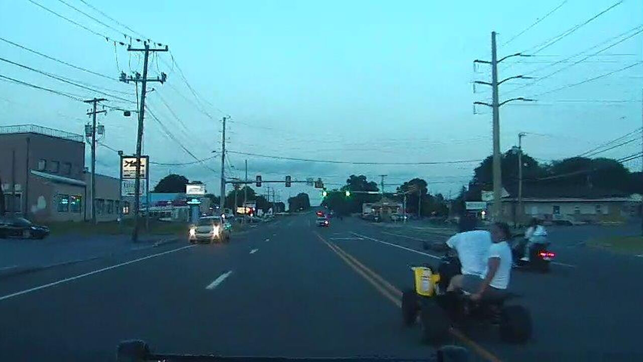ATVs on Tilghman Street